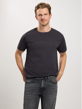 Cross Jeans Cross Jeans T-Shirt 16052-021 Szary Regular Fit