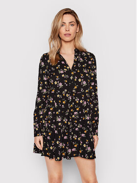 Vero Moda Vero Moda Kasdieninė suknelė Ico 10260104 Juoda Regular Fit