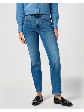Wrangler Wrangler Jeansy STRAIGHT Niebieski Straight Leg