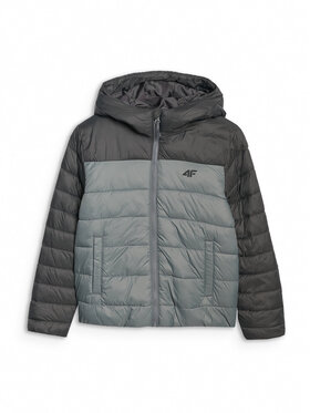 4F 4F Kurtka puchowa 4FJRAW25TDJAM0770-25S Szary Regular Fit