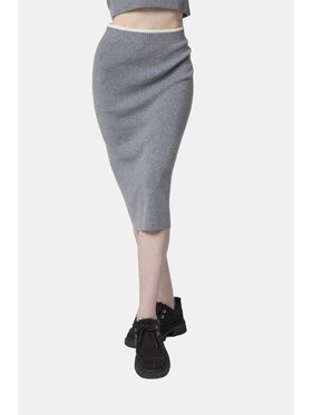 PINKO PINKO Spódnica Nuova Guinea Szary Regular Fit