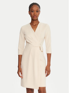 Rinascimento Rinascimento Rochie cocktail CFC0020071002 Bej Regular Fit