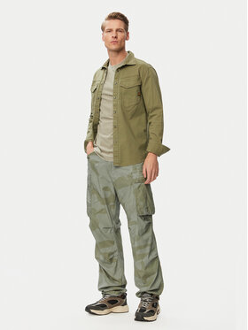 G-Star Raw G-Star Raw Medžiaginės kelnės MA1 Cargo D26945-E520 Šviesiai žalia Tapered Fit