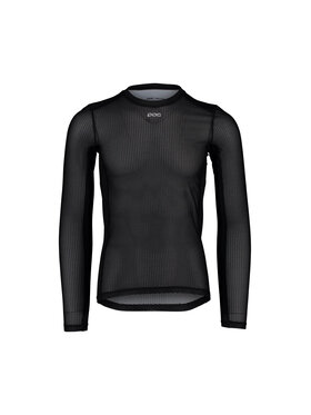 POC POC Koszulka rowerowa Essential Layer LS Jersey Czarny Active Fit