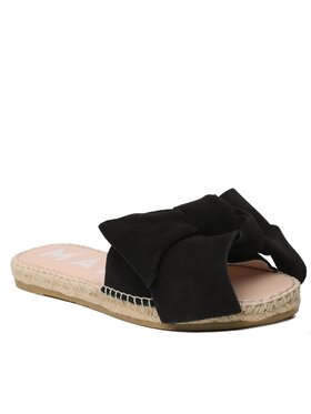 Manebi Manebi Espadrile Sandals With Bow K 1.0 J0 Crna