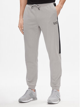 EA7 Emporio Armani EA7 Emporio Armani Teplákové nohavice 3DPP76 PJEQZ 0923 Sivá Regular Fit