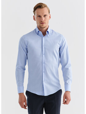 Pako Lorente Pako Lorente Koszula P000B-1X-051 Niebieski Slim Fit