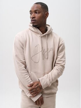 Jigga Wear Jigga Wear Bluza 131106 Beżowy Regular Fit