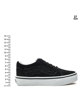 Vans Tenisice Old Skool Embroidered Logo VN000CYVBLK1 Crna