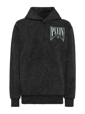 PHILIPP PLEIN PHILIPP PLEIN Mikina 22637 Čierna Regular Fit