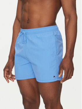 Tommy Hilfiger Tommy Hilfiger Plavecké šortky UM0UM03477 Modrá Regular Fit