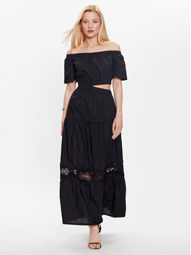 Liu Jo Liu Jo Ljetna haljina WA3081 T4853 Crna Regular Fit