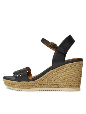 Geox Espadrile D Ponza D45GVA 00043 C9999 Črna