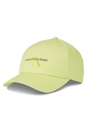 Calvin Klein Jeans Calvin Klein Jeans Cepure ar nagu Monogram Cap K60K610280 Zaļš