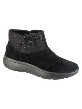 Skechers Skechers Śniegowce Skechers On-The-GO Encore - Winter Gleam Czarny