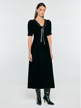 BIG STAR BIG STAR Sukienka codzienna CHRISTINA Czarny Slim Fit