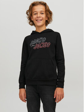 Jack&Jones Junior Jack&Jones Junior Majica dugih rukava Friday 12219582 Crna Regular Fit