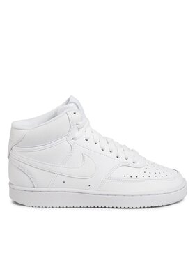 Nike Nike Sneakersy Court Vision Mid CD5436 100 Biela