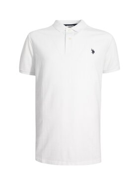 U.S. Polo Assn. U.S. Polo Assn. T-Shirt q-roa-36218 Biały Regular Fit