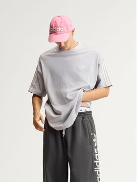 adidas adidas T-Shirt 173141 Szary jasny Oversize