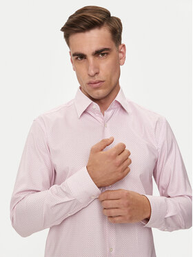 Boss Košulja H-Hank-Kent-C1-214 50512852 Ružičasta Slim Fit