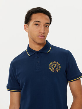 Versace Jeans Couture Versace Jeans Couture Polokošile 78GAGT00 Modrá Regular Fit