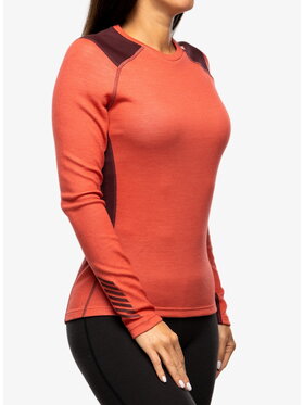 Helly Hansen Helly Hansen Bielizna termoaktywna górna Lifa Merino Czerwony