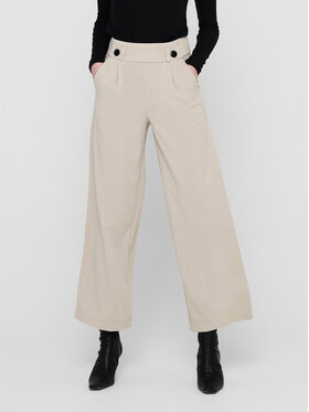 JDY JDY Παντελόνι υφασμάτινο Geggo 15208430 Γκρι Wide Leg