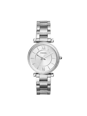 Fossil Fossil Ρολόι Carlie ES4341 Ασημί