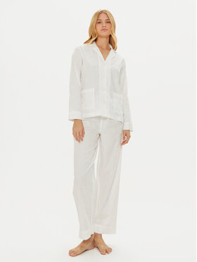 LAUREN RALPH LAUREN LAUREN RALPH LAUREN Pigiama 2 Pc Garment ILN92366 Écru Regular Fit