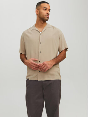 Jack&Jones Jack&Jones Košulja 12220416 Bež Relaxed Fit