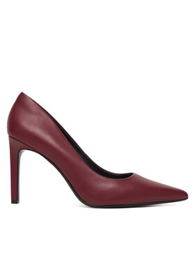 Calvin Klein Calvin Klein Szpilki Ess Stiletto 90 HW0HW02608 Bordowy