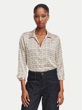 Guess Guess Koszula W6YH23 W2946 Beżowy jasny Regular Fit