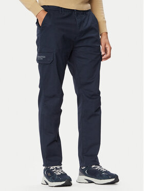 Aeronautica Militare Aeronautica Militare Cargo stiliaus kelnės 262PA1633UCT03399 Tamsiai mėlyna Regular Fit