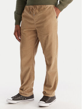 Quiksilver Quiksilver Pantaloni din material Taxer Regular Cord EQYNP03315 Maro Regular Fit