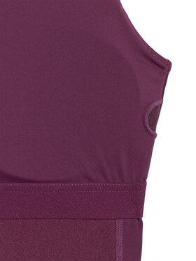 4F 4F Top TRAINING Fioletowy Slim Fit