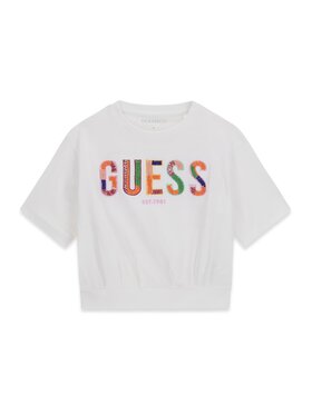 Guess Kids Guess Kids Tank top 182152 Biały Classic Fit