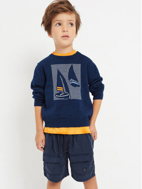 Mayoral Mayoral Шорти з тканини 3237 Cиній Regular Fit