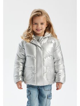 MINOTI MINOTI Kurtka zimowa 20coat11 Srebrny Regular Fit