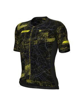 Alé Cycling Alé Cycling Koszulka rowerowa PR-E Town Czarny Fitted Fit
