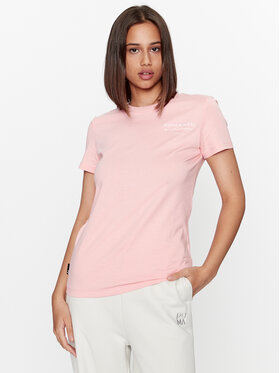 Puma Puma T-Shirt Puma Team Graphic 621437 Růžová Regular Fit