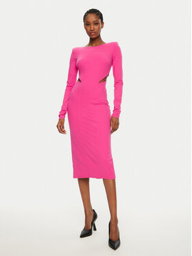 Patrizia Pepe Patrizia Pepe Koktel haljina 8A1454/J129-R846 Ružičasta Slim Fit
