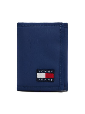 Tommy Jeans Tommy Jeans Kleine Herren Geldbörse Tjm Ess Daily Nylon Tri Wallet AM0AM13269 Dunkelblau