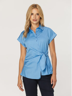 Willsoor Willsoor Koszula 61361 Niebieski Regular Fit