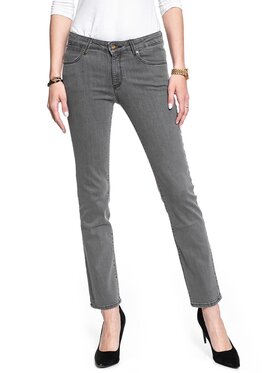 Wrangler Wrangler Jeansy STRAIGHT Szary Straight Fit