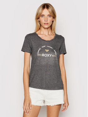 Roxy Roxy T-shirt Chasing The Swell ERJZT05138 Gris Regular Fit