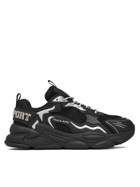 Plein Sport Plein Sport Sneakersy Track-King Mag FAES USC0843 STE003N Čierna