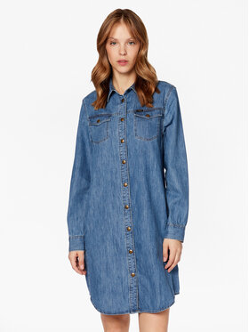 Lee Lee Vestito di jeans L50DPLVK 112145226 Blu Regular Fit