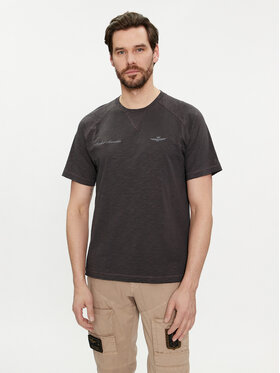 Aeronautica Militare Aeronautica Militare Tricou 241TS2199J628 Gri Regular Fit