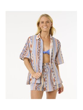 Rip Curl Rip Curl Koszula San Carlos S/S Shirt Kolorowy Standard Fit